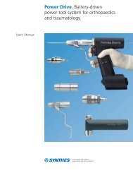 Power Drive (PDF) - Synthes