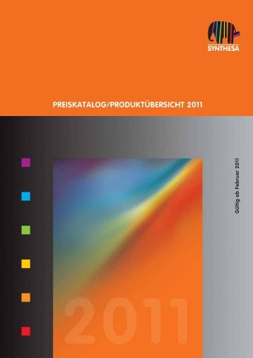 PREISKATALOG/PRODUKTÃBERSICHT 2011 - Capatect