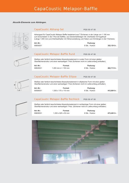 PREISKATALOG/PRODUKTÃBERSICHT 2011 - Capatect