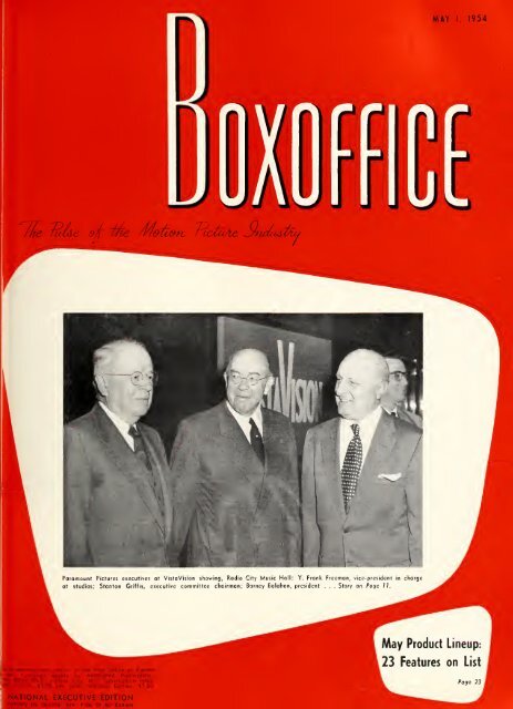 Boxoffice May 01 1954