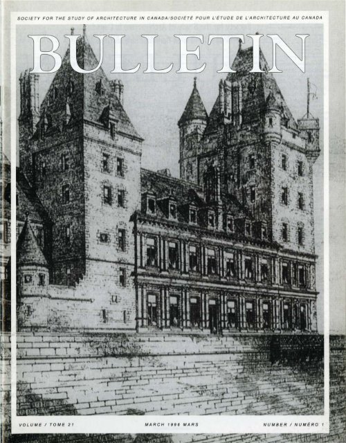 Society For The Study Of Architecture In Canada Sextondigital