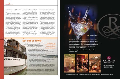 US Airways Magazine - City of Syracuse