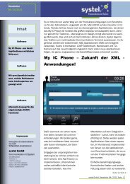 Newsletter 4 / 2011 - systel