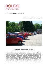 Nachbericht Fiat 500 Treffen - Dolce Bad Nauheim