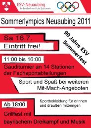 Esv flyer sommerfest layout 1 - ESV Neuaubing