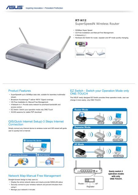 3 Steps Internet Connection Network Map-Manual Free Manag