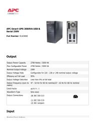 APC Smart-UPS 3000VA USB SUA3000I