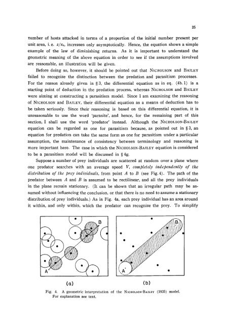 A comparative study of models for predation and parasitism