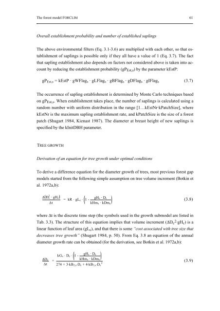 On the Ecology of Mountainous Forests in a Changing Climate: A ...