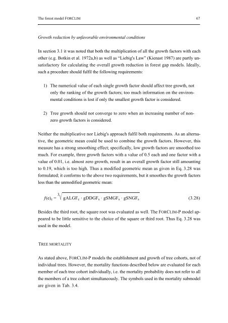 On the Ecology of Mountainous Forests in a Changing Climate: A ...