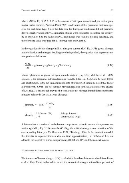 On the Ecology of Mountainous Forests in a Changing Climate: A ...