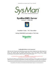 Sms From Tac Vista ENG - SysMan AS