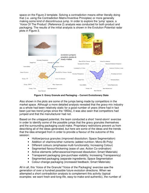 Case Studies In TRIZ: Re-Inventing Gravy And Sauces - Systematic ...