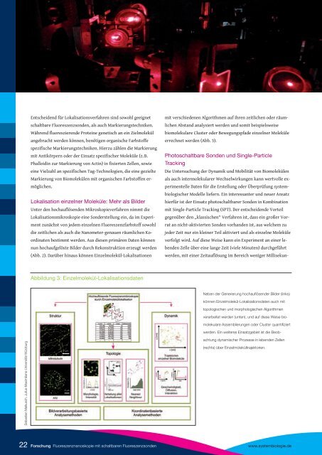 Das Magazin - Ausgabe 03 - Systembiologie