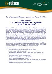 Ausflugsprogramm D-BR31.docx - SZ-Reisen