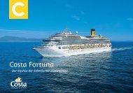 Die SchiffsbroschÃ¼re Costa Fortuna kÃ¶nnen Sie hier ... - SZ-Reisen