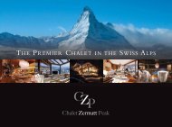 English - Chalet Zermatt Peak, Luxury Chalet in Switzerland, Zermatt
