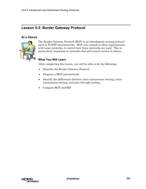 Border Gate Protocol