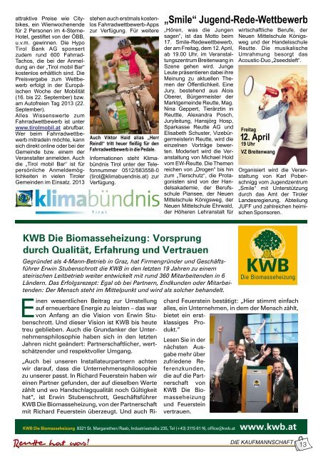 Reuttener 03/13.pdf - Kaufmannschaft Reutte