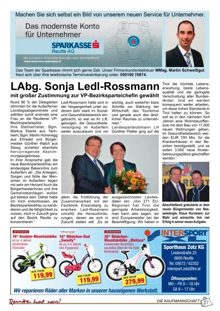 Reuttener 03/13.pdf - Kaufmannschaft Reutte