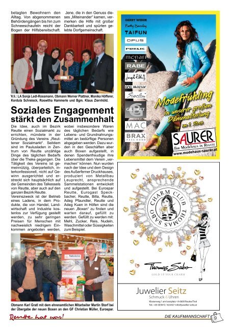 Reuttener 03/13.pdf - Kaufmannschaft Reutte