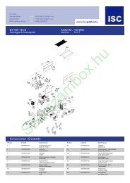 BT-GW 190 D Artikel-Nr.: 1574990 Komponenten / Ersatzteile