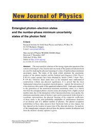 63. VarrÃ³ S : Entangled photon-electron states and the number ...