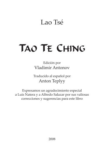 TAO-TE-CHING