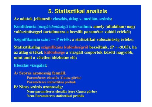 Adatok statisztikai feldolgozÃ¡sa