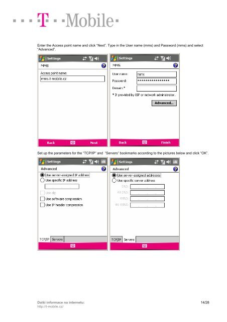 T-Mobile MDA Vario/Compact II Setup