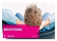 Machtiging. - T-Mobile