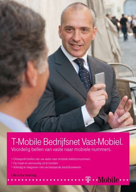 T-Mobile Bedrijfsnet Vast-Mobiel. - TelePhorum