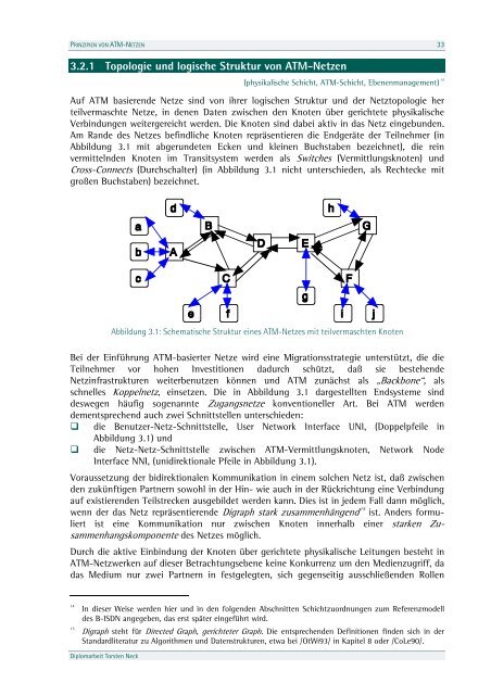 Leistungscharakteristika von ATM-Netzen für ... - Torsten E. Neck