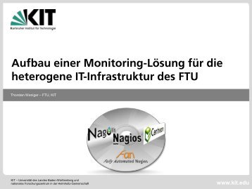 Aufbau einer Monitoring-Lösung für die ... - Torsten E. Neck