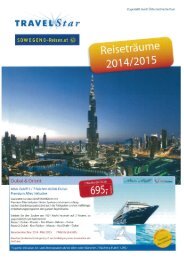 REISETRÄUME 2014 und 2015