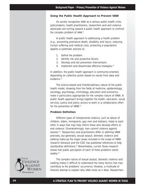 TDH Booklet4 - Texas Association Against Sexual Assault