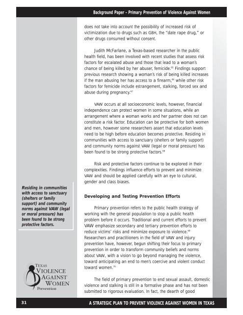 TDH Booklet4 - Texas Association Against Sexual Assault