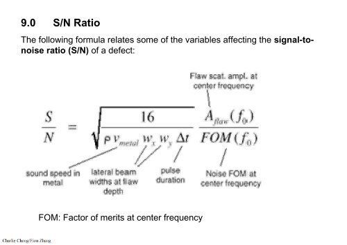 Preparatory Notes for ASNT NDT Level III Examination - Ultrasonic Testing, UT