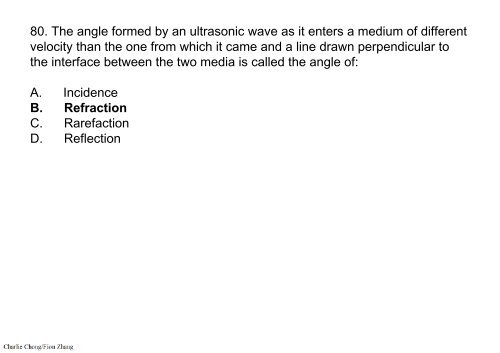 Preparatory Notes for ASNT NDT Level III Examination - Ultrasonic Testing, UT