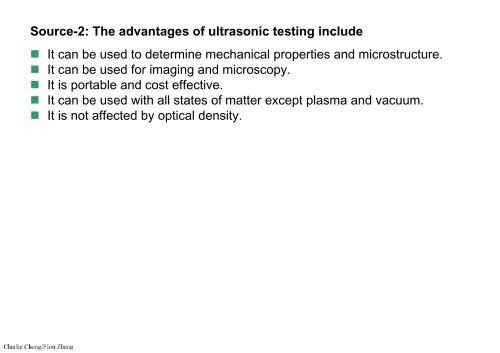 Preparatory Notes for ASNT NDT Level III Examination - Ultrasonic Testing, UT