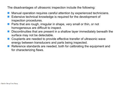 Preparatory Notes for ASNT NDT Level III Examination - Ultrasonic Testing, UT