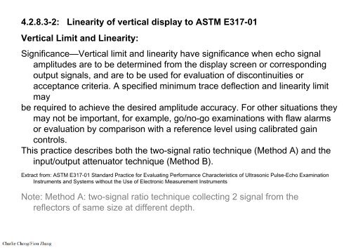 Preparatory Notes for ASNT NDT Level III Examination - Ultrasonic Testing, UT