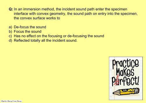 Preparatory Notes for ASNT NDT Level III Examination - Ultrasonic Testing, UT