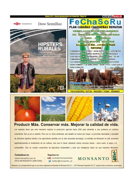 Revista Agropecuaria Nuevo Siglo Número 123