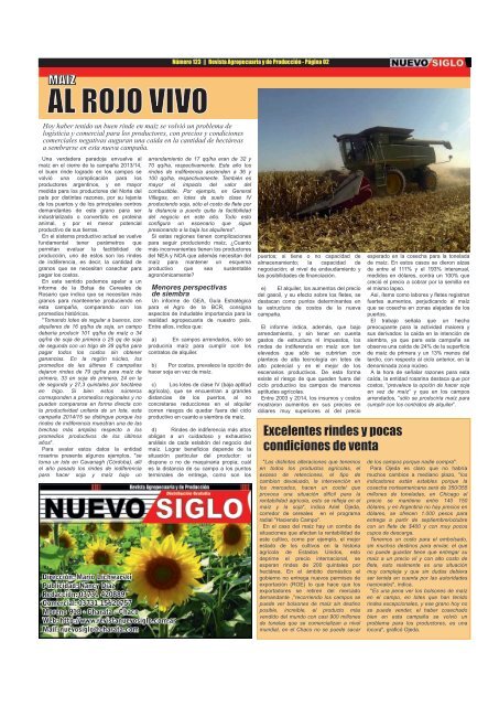 Revista Agropecuaria Nuevo Siglo Número 123