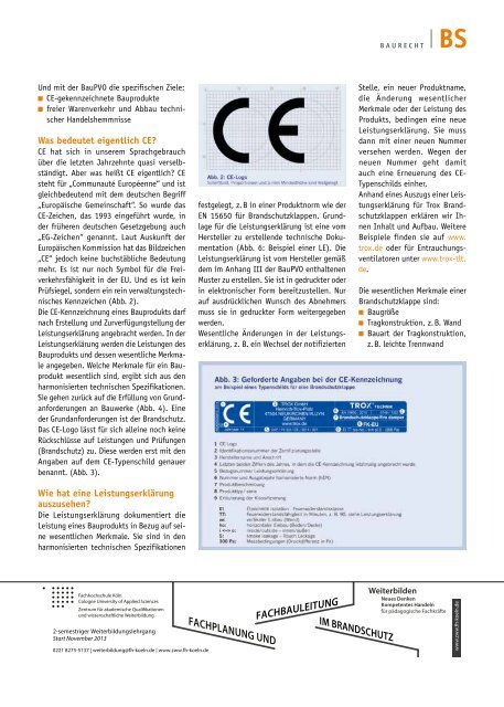 zum PDF-Download der BRANDSCHUTZ 2 - tab - Das Fachmedium ...