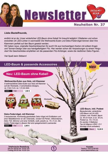 Ideen mit Herz Newsletter Nr. 37