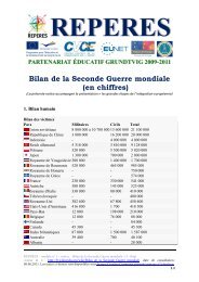 Bilan de la Seconde Guerre mondiale - Centre europÃ©en Robert ...