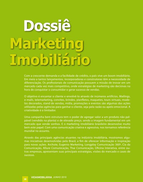 Dossiê Marketing Imobiliário