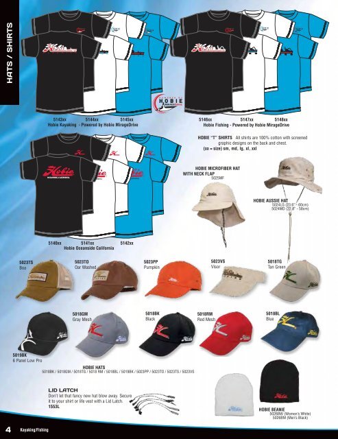 HAT S / SHIR T S - Tackle Shack
